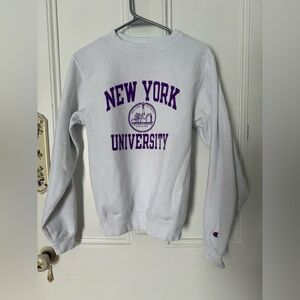 NYU Crewneck (White)